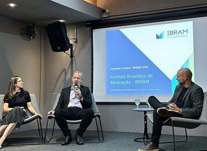 IBRAM apresenta agenda climática do setor em evento organizado pela Câmara de Comércio França-Brasil de Minas Gerais