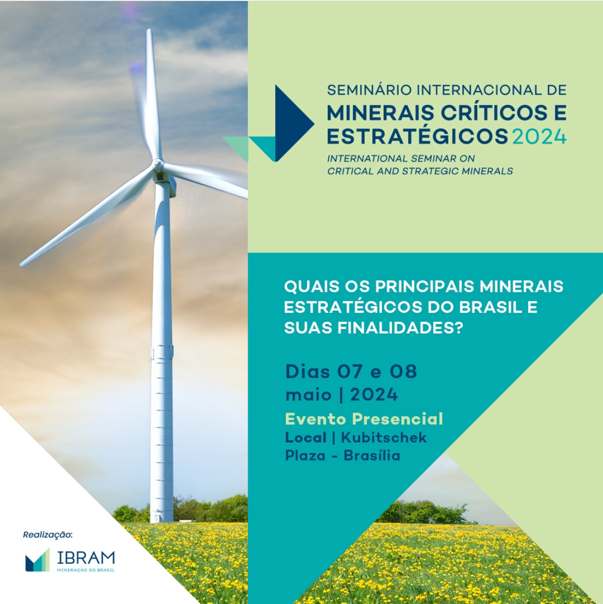 Brasília sediará seminário internacional sobre minerais críticos e estratégicos em maio