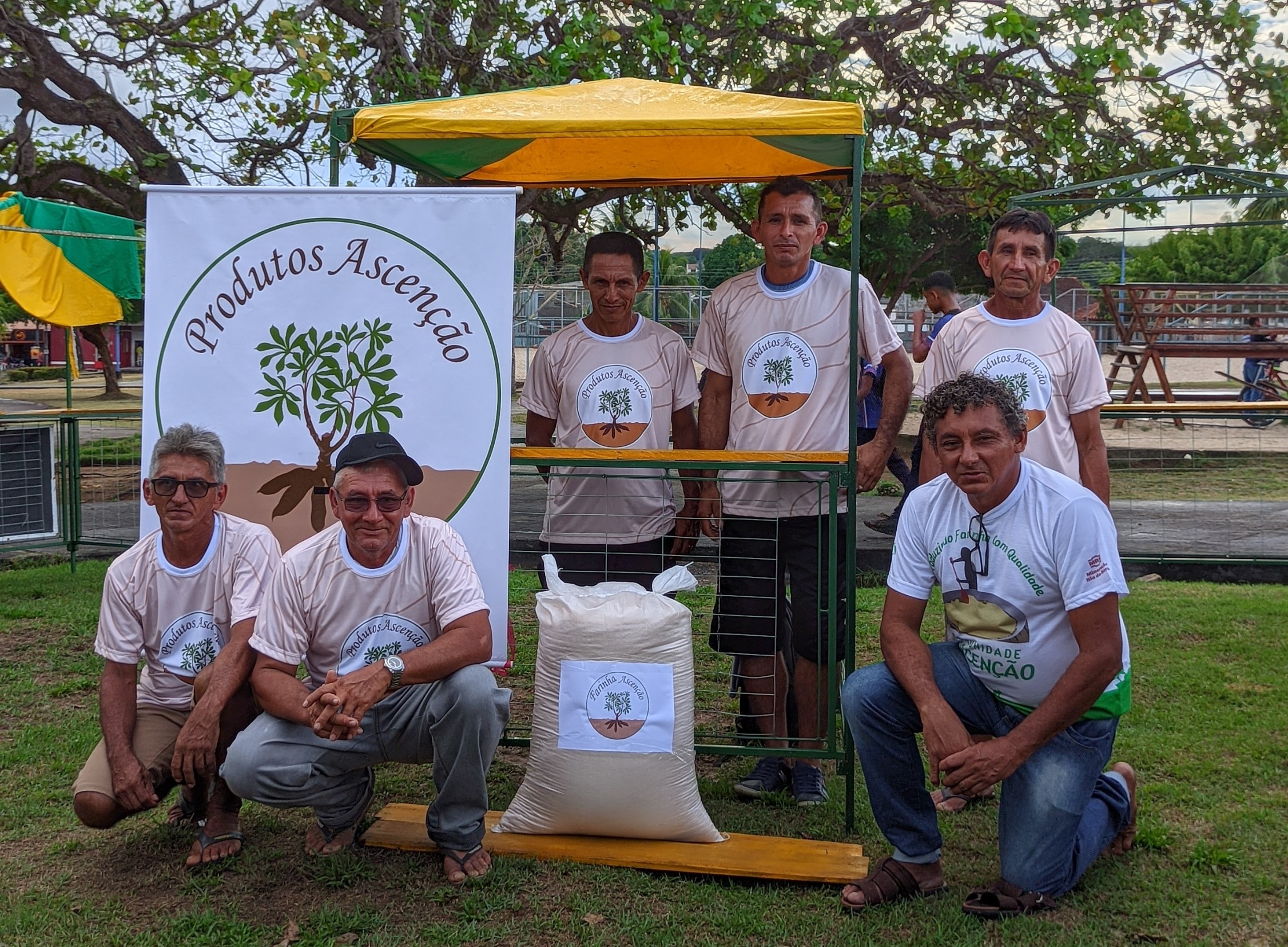 Projeto incentiva o empreendedorismo de produtores da agricultura familiar, em Oriximiná. Créditos: divulgação MRN