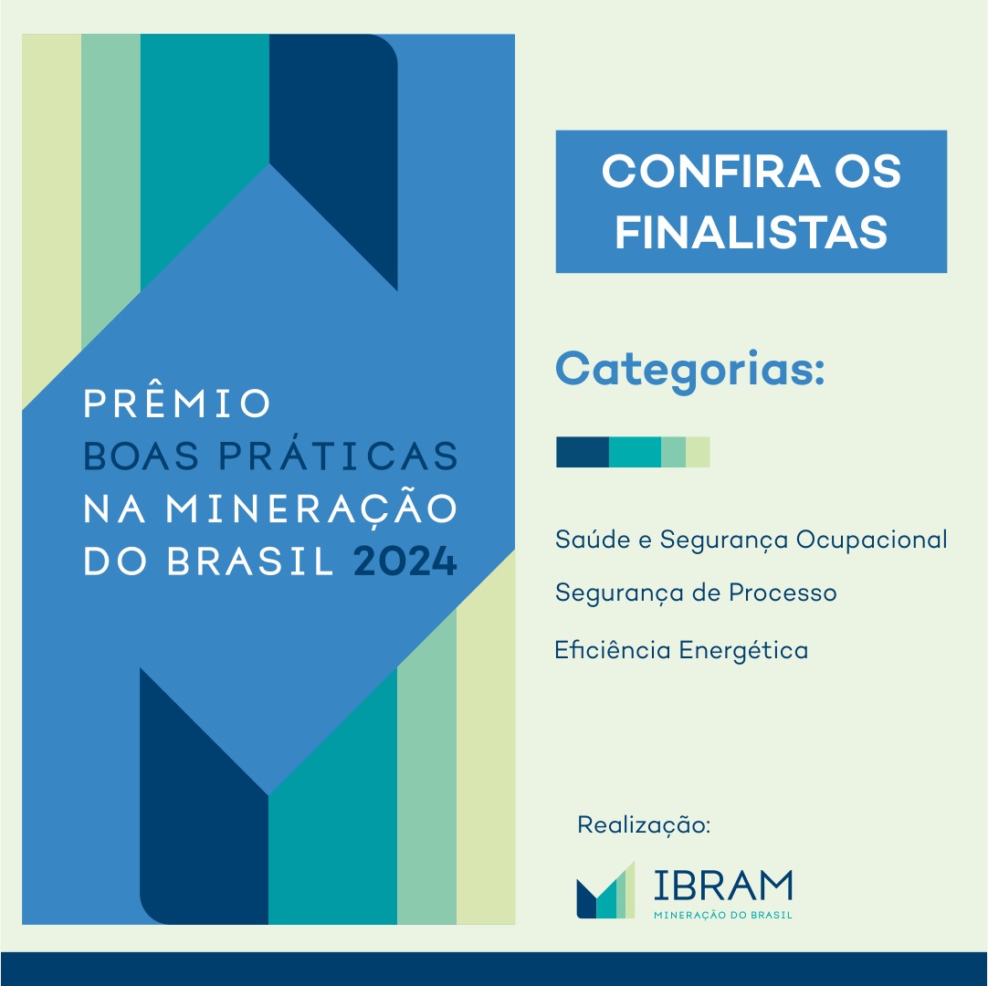 Prêmio Boas Práticas da Mineração do Brasil divulga finalistas em três categorias