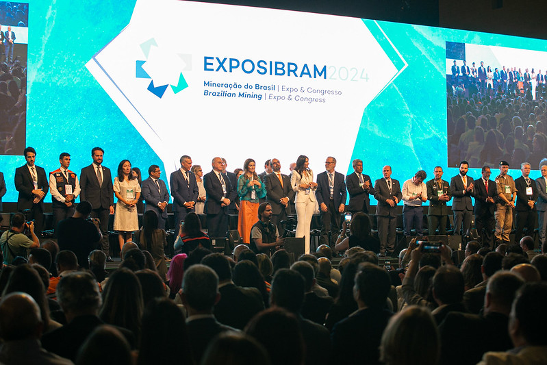 Relevância da mineração para a transição energética é ponto focal dos discursos na solenidade de abertura da EXPOSIBRAM 2024