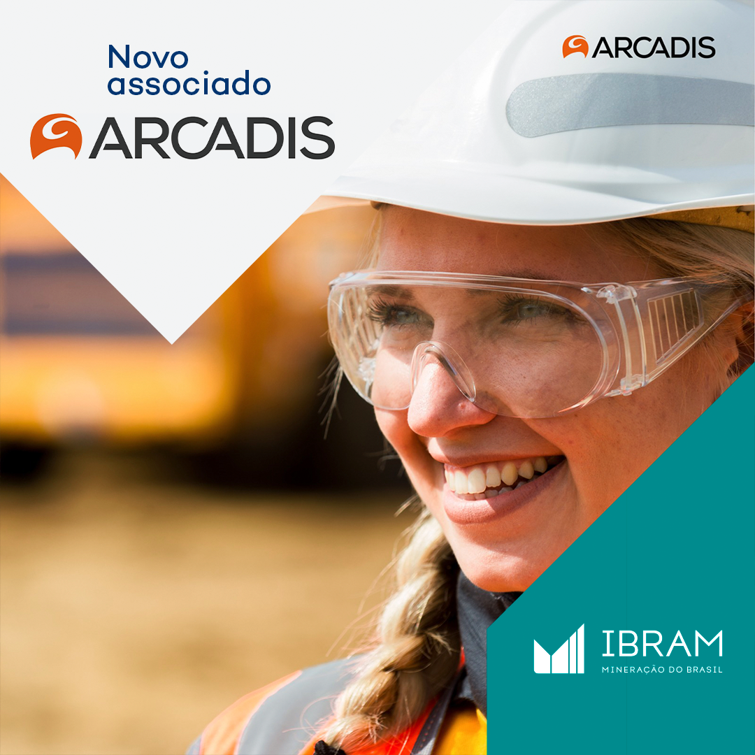 Arcadis é a nova associada do Instituto Brasileiro de Mineração - IBRAM.