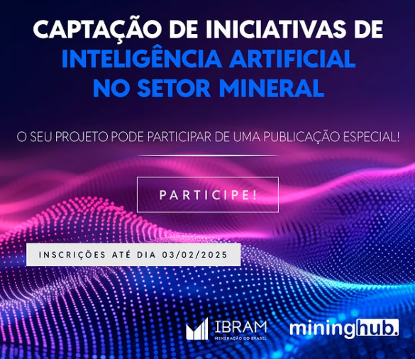 Últimos dias para participar do edital de capacitação de iniciativas de inteligência artificial no setor mineral