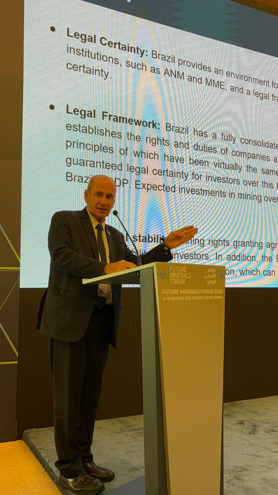 IBRAM evidencia as qualidades do setor mineral brasileiro no FMF 2025