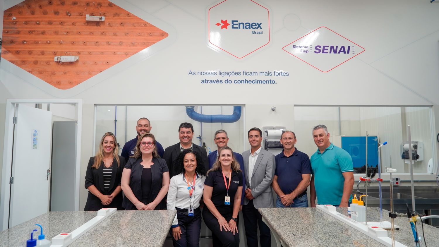 ENAEX BRASIL FORTALECE A PRESENÇA FEMININA NA INDÚSTRIA COM PROGRAMA DE QUALIFICAÇÃO EM PARCERIA COM O SENAI