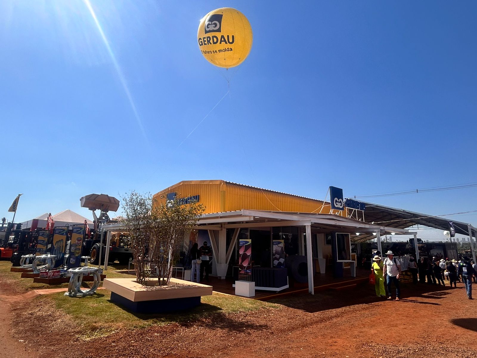 Gerdau marca presença na 30ª edição da Agrishow 2025 - divulgação Gerdau