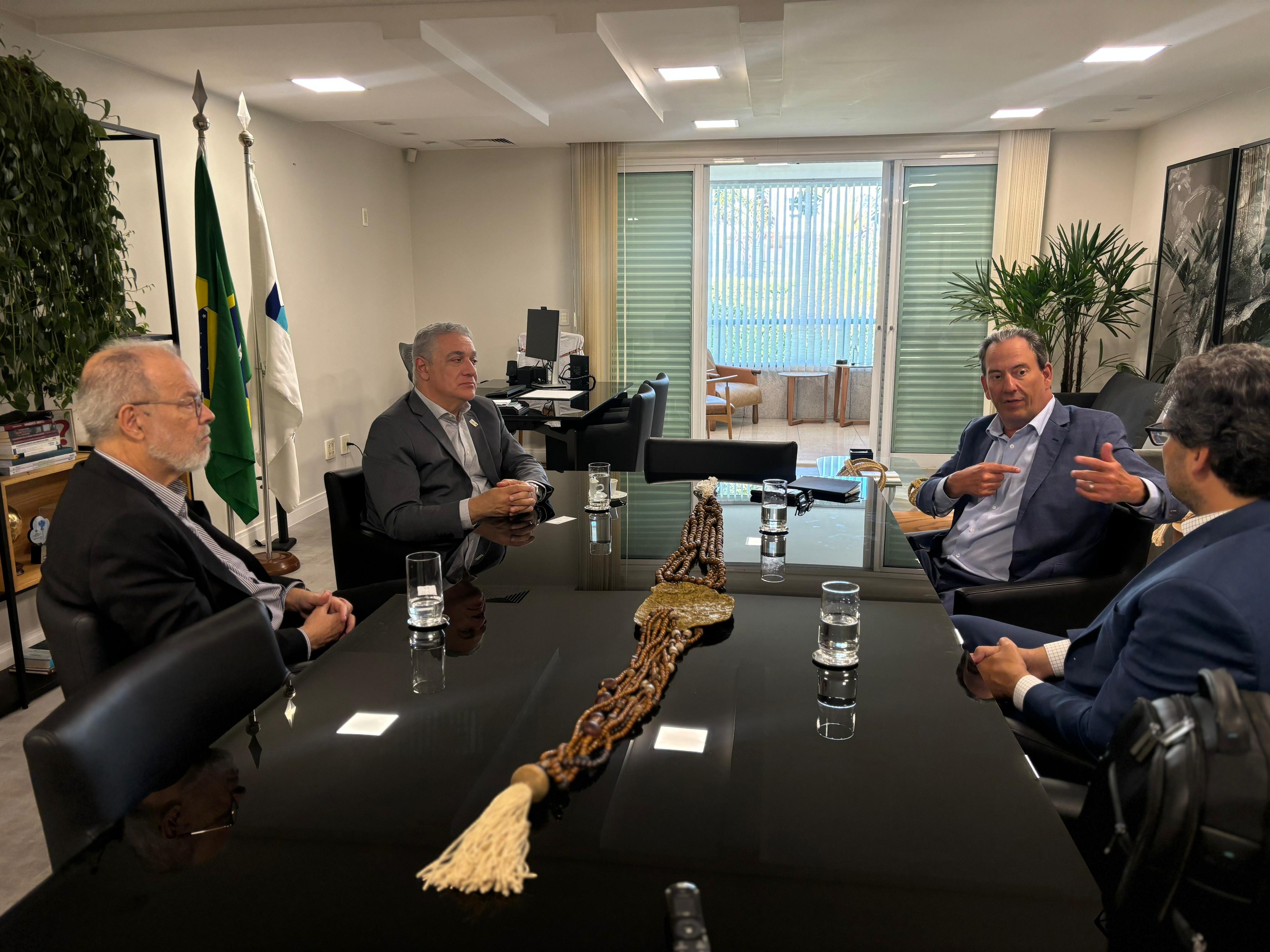IBRAM apresenta panorama do setor mineral brasileiro ao vice-presidente do Citibank