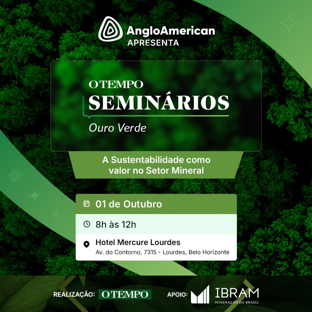Seminário “Ouro Verde” debate futuro da mineração sustentável no Brasil