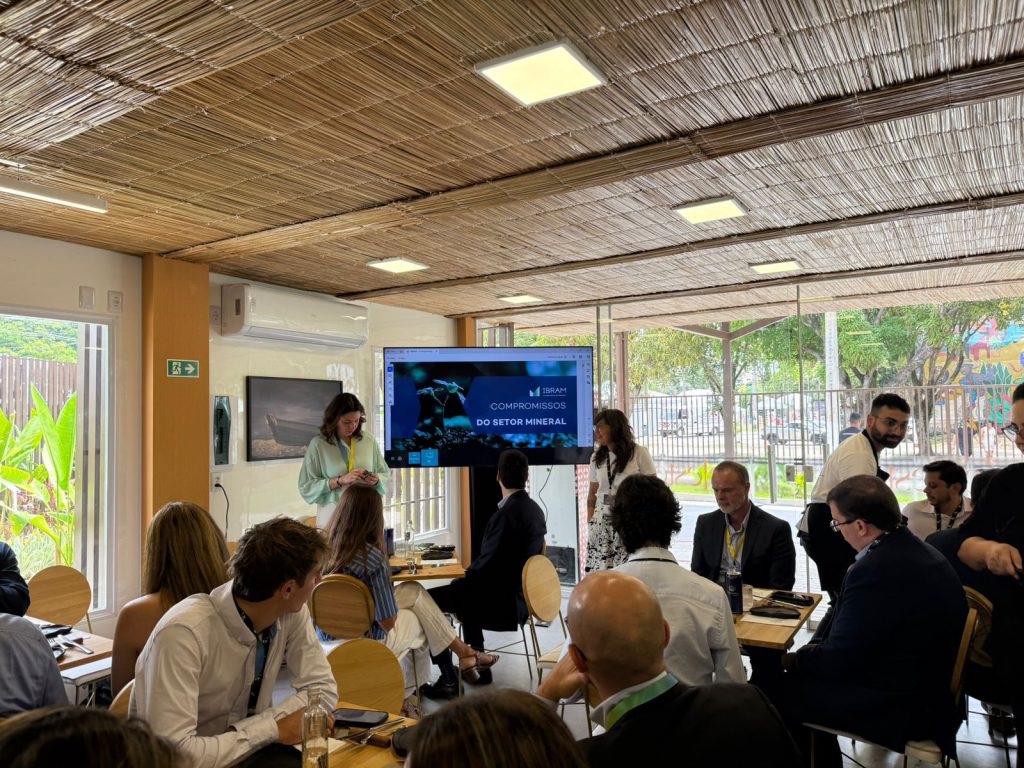 evento “Sustainable Mining | Resourcing the Future”, realizado em Belém (PA)