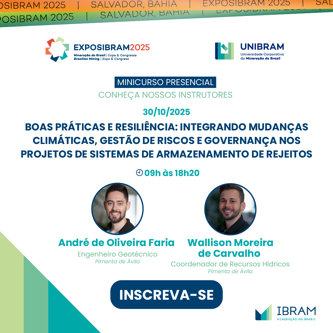 Boas Práticas e Resiliência: Integrando Mudanças Climáticas, Gestão de Riscos e Governança nos Projetos de Sistemas de Armazenamento de Rejeitos
