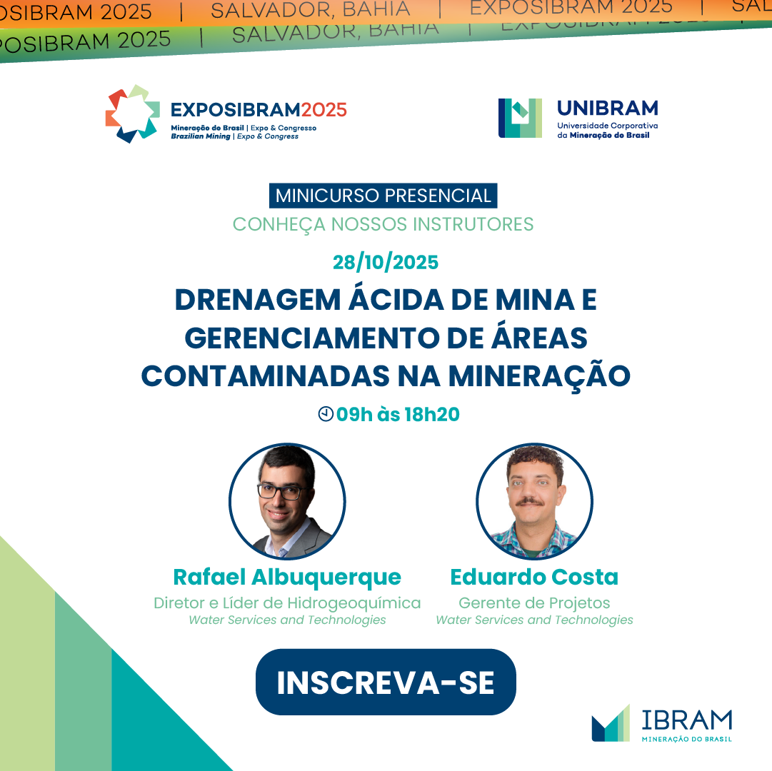 Drenagem Ácida de Mina e Gerenciamento de Áreas Contaminadas na Mineração