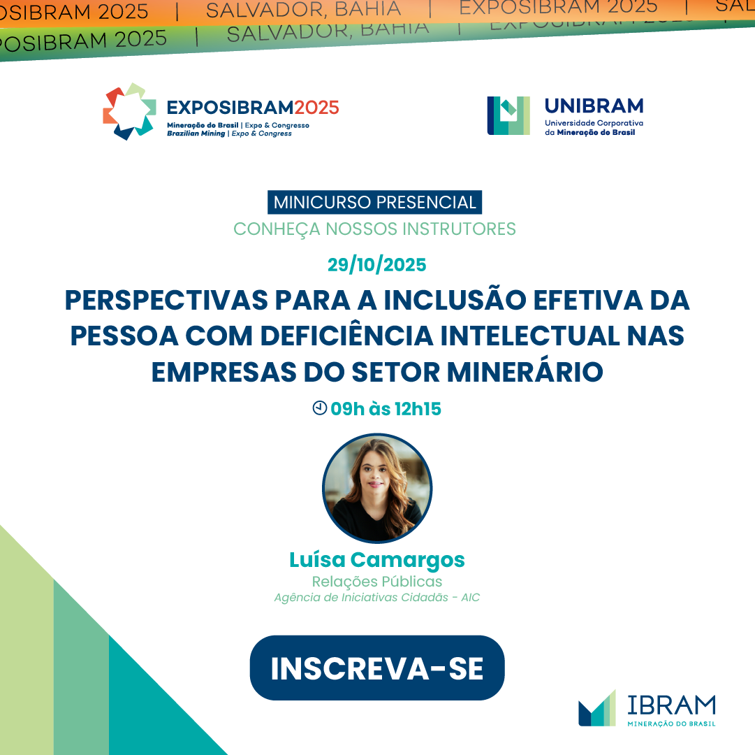 Perspectivas para a inclusão Efetiva da Pessoa com Deficiência Intelectual nas Empresas do Setor Minerário