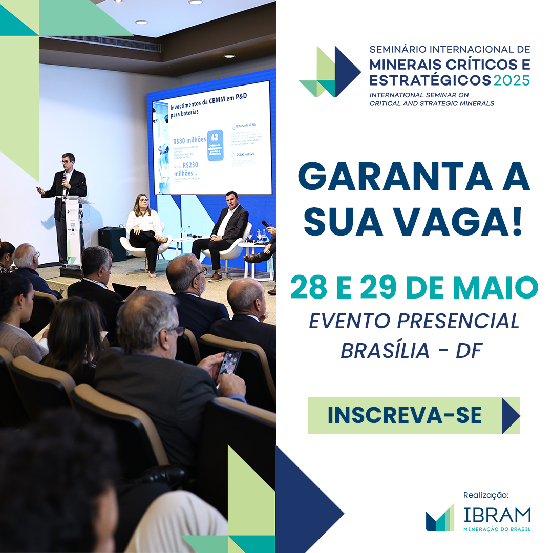 SEMINÁRIO INTERNACIONAL DE MINERAIS CRÍTICOS E ESTRATÉGICOS 2025