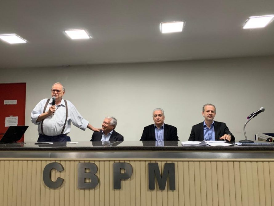 Representantes do IBRAM durante evento "CBPM Convida" - crédito: divulgação