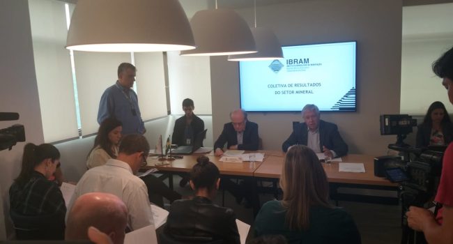 Faturamento do setor mineral brasileiro cresce em 2019