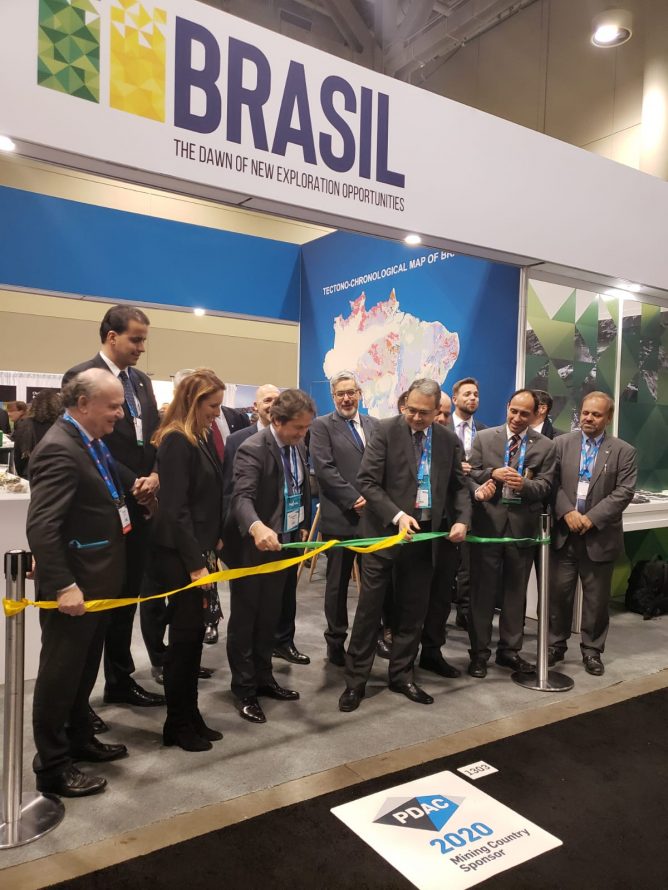 Os destaques da participação da delegação brasileira nos primeiros dias do PDAC 2020