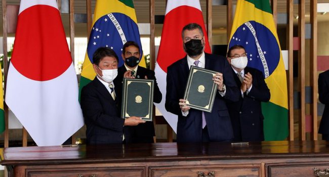 Brasil e Japão assinam acordo de cooperação em tecnologias para grafeno e nióbio