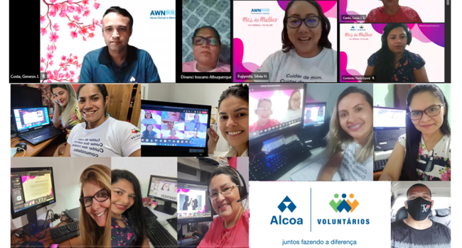 Alcoa encerra programação do mês da mulher com ação voluntária destinada à AMTJU