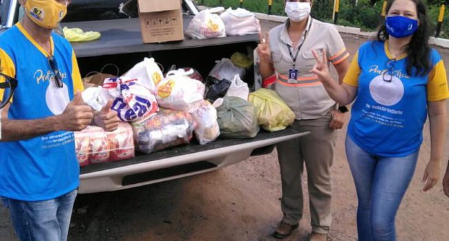 JMC Yamana Gold apoia campanha de doação de alimentos
