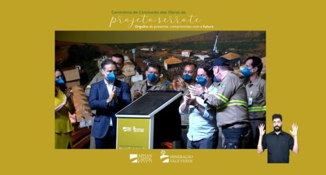 Mineração Vale Verde entrega Projeto Serrote em cerimônia marcada pela emoção