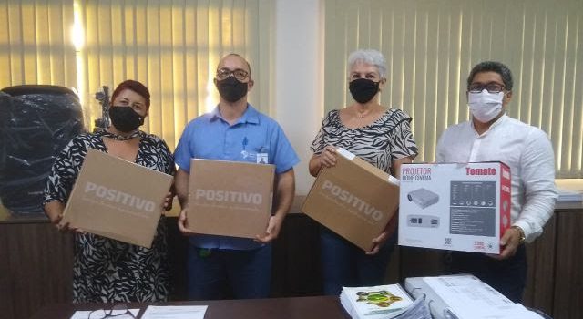 Buritirama Mineração doa equipamentos eletrônicos para Secretaria de Educação de Marabá