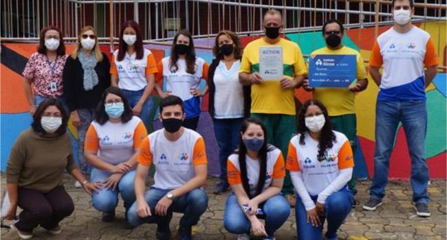 Cooperativa Ação Reciclar é beneficiada com ação comunitária da Alcoa