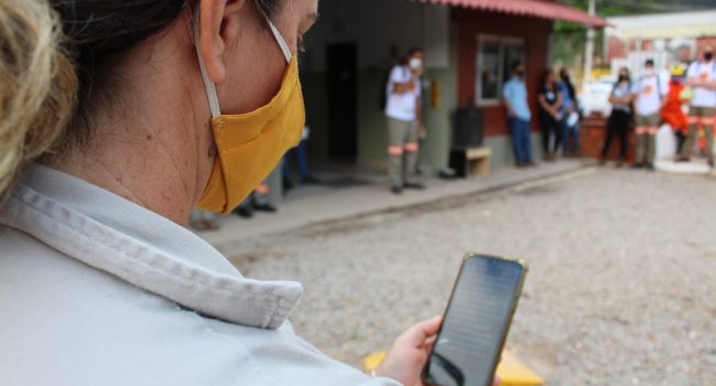 Aplicativo inclusivo permite maior interação de pessoas nos DDS´s da Jacobina Mineração