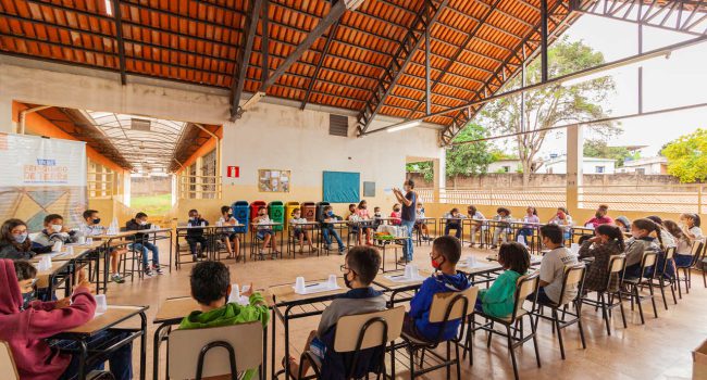 Mineração Usiminas leva arte e sustentabilidade para as escolas de Itatiaiuçu