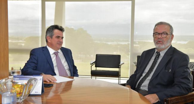 Ministro da Casa Civil recebe novo diretor-presidente do IBRAM