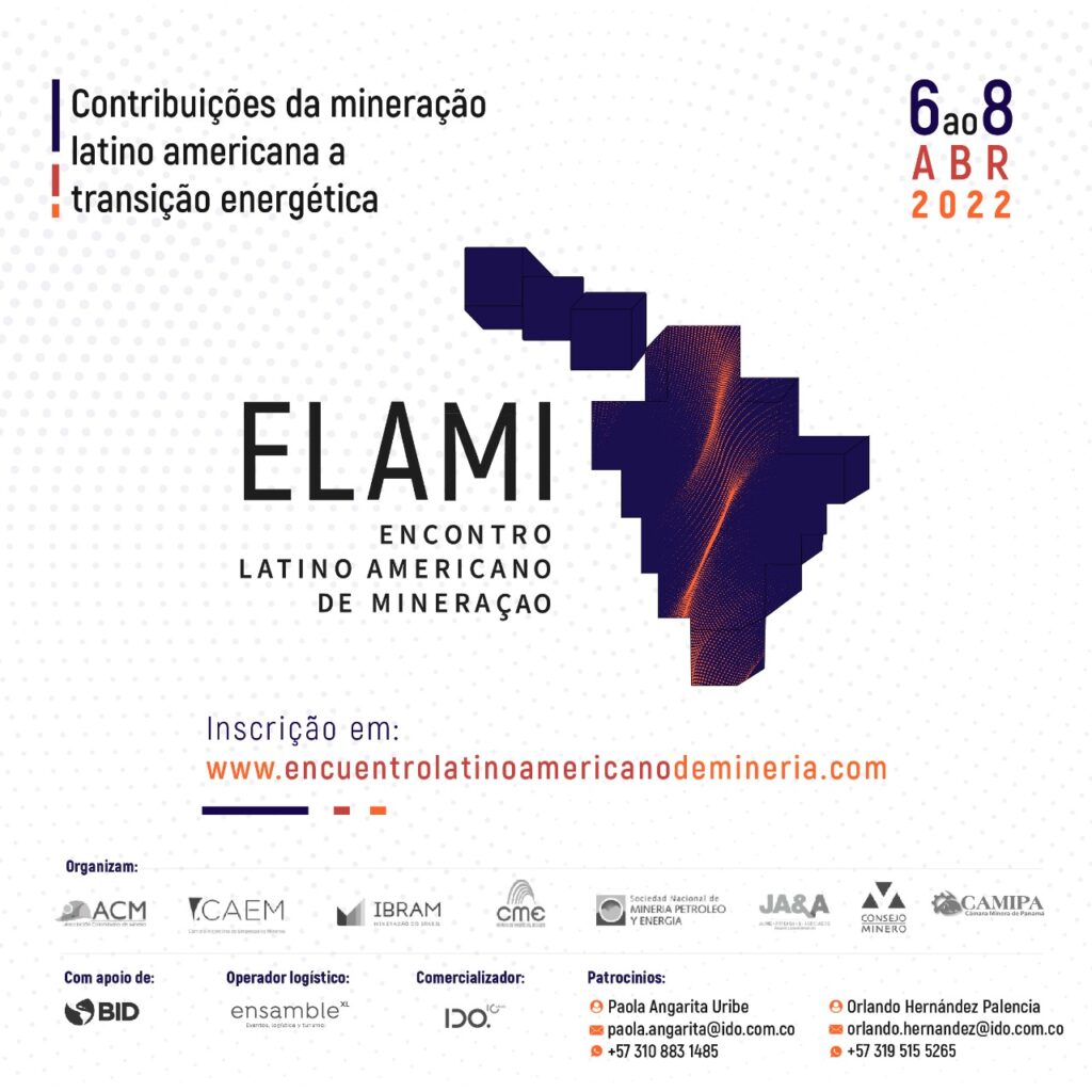 2º Encontro Latino-Americano de Mineração – ELAMI está com inscrições abertas