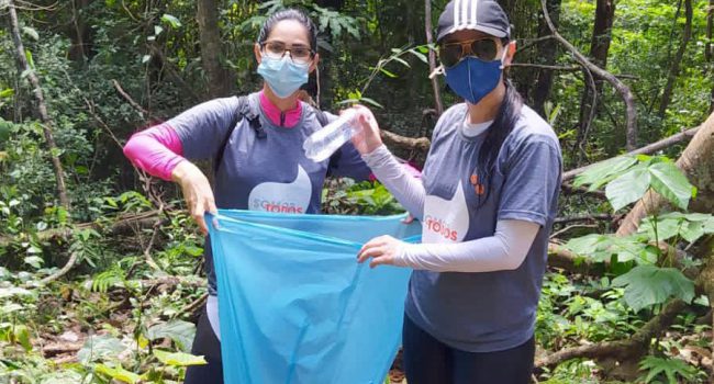 Voluntários do programa Somos Todos realizam caminhada ecológica em Aripuanã
