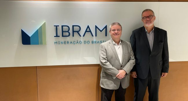Ministro do TCU Antonio Anastasia é recebido pelo diretor-presidente do IBRAM, em Belo Horizonte