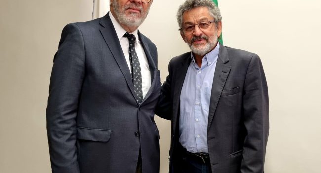 Presidente do IBRAM tem audiência com senador Paulo Rocha