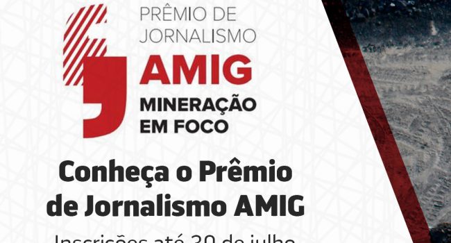 AMIG realizará premiação nacional de jornalismo com foco em mineração