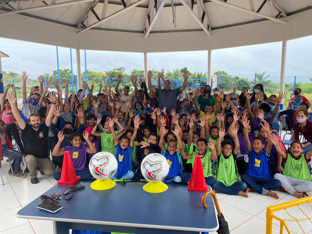 Comunidade de Aurizona e Equinox Gold dão pontapé inicial do Futebol de Rua