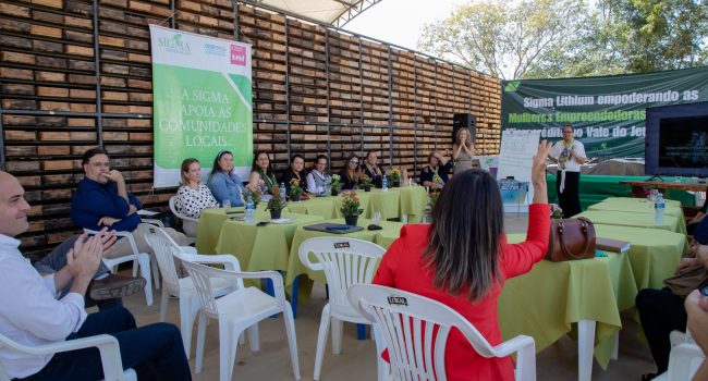 Sigma Lithium e Mulheres do Brasil oferecem crédito para microempreendedoras no Vale do Jequitinhonha
