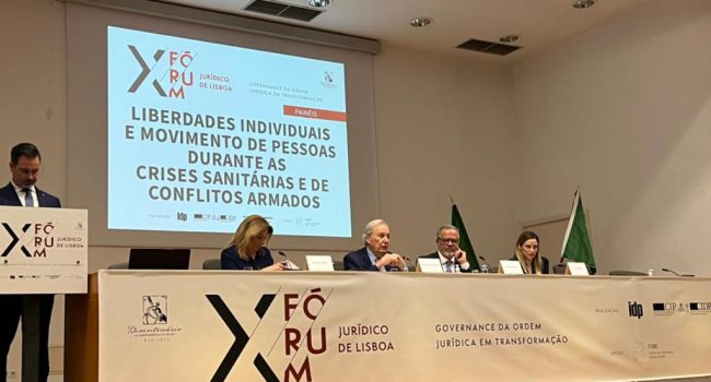 Diretor-presidente do IBRAM participa de Fórum em Portugal e debate sobre conflitos mundiais