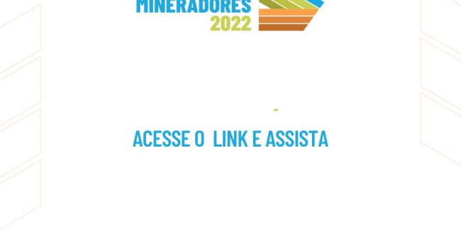 Participe: cerimônia do Prêmio Municípios Mineradores 2022 ocorre hoje