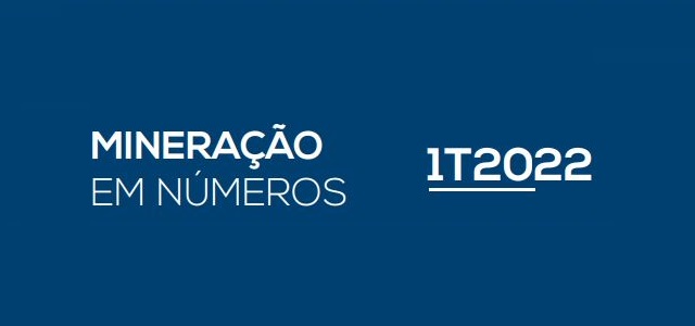 Infográfico – Mineração em números – 1º trimestre 2022
