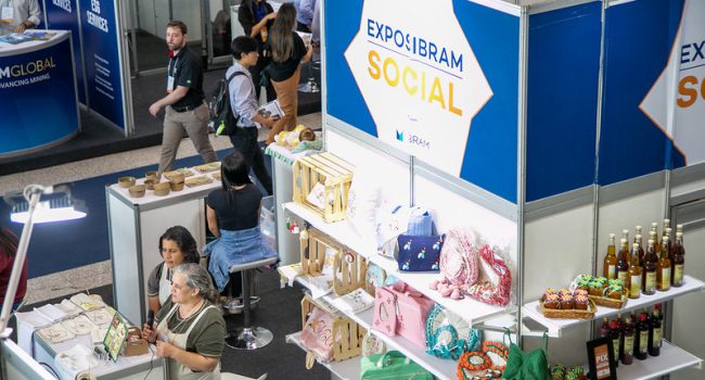 EXPOSIBRAM SOCIAL apresenta projetos apoiados pela mineração com foco na geração sustentável de trabalho e renda