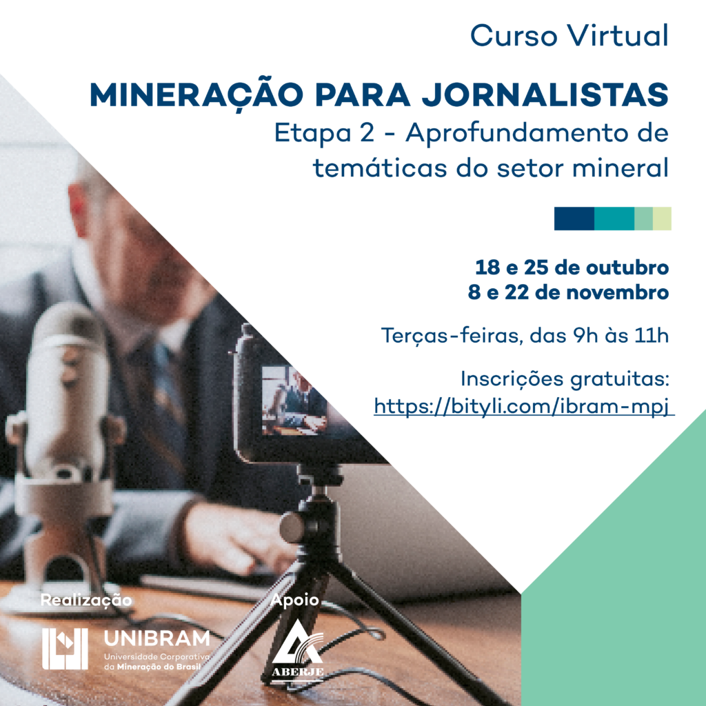 Inscrições abertas para a 2ª etapa do curso "Mineração para Jornalistas"