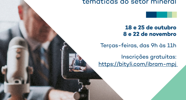 Inscrições abertas para a 2ª etapa do curso “Mineração para Jornalistas”