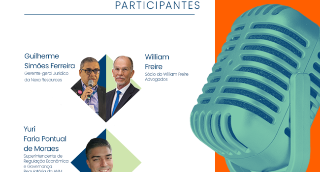 Especialistas debatem as prioridades da agenda regulatória do setor mineral no PodMinerar desta 5ª feira