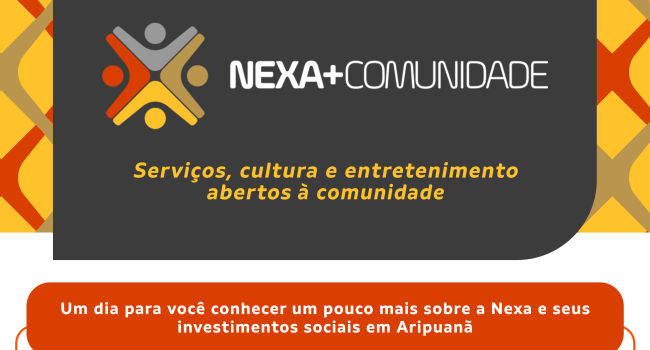 Nexa promove evento social voltado aos moradores de Aripuanã