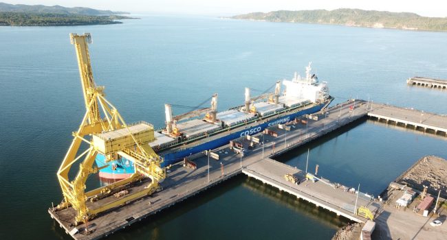 BAMIN alcança 1 milhão de toneladas de minério exportadas