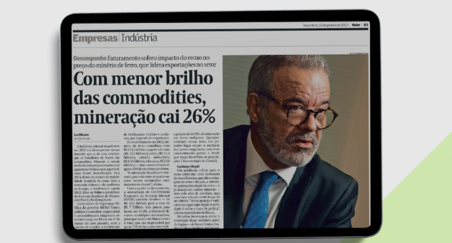 Presidente do IBRAM apresenta panorama e visão de futuro da mineração do Brasil