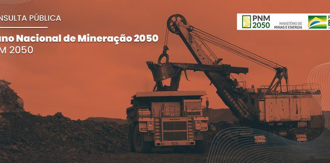 Participe da consulta pública do Plano Nacional de Mineração (PNM) 2050