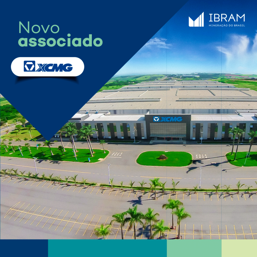 XCMG: 3º lugar no mundo no setor de máquinas pesadas, a empresa associa-se ao IBRAM