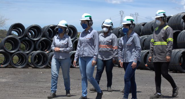 Força feminina em crescimento na ArcelorMittal