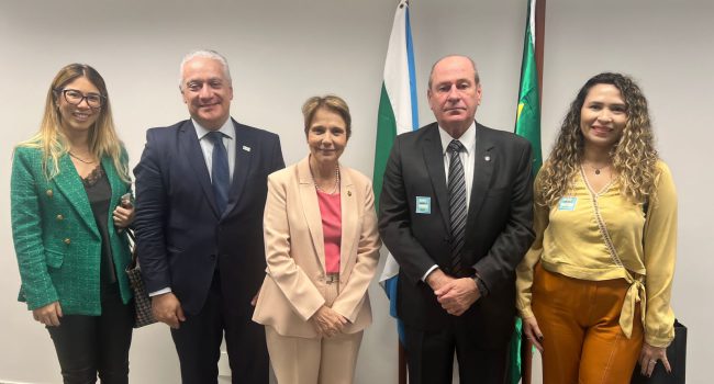 Lei Geral do Licenciamento Ambiental é tema de encontro entre representantes do IBRAM e a senadora Tereza Cristina